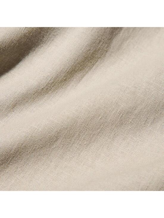 Uniqlo Linen Cotton Tapered Pants NWT Beige XS - Picture 9 of 9
